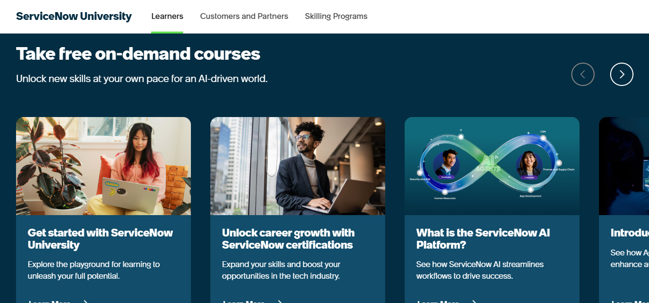 Guia das principais certificações em ServiceNow – NowSpace